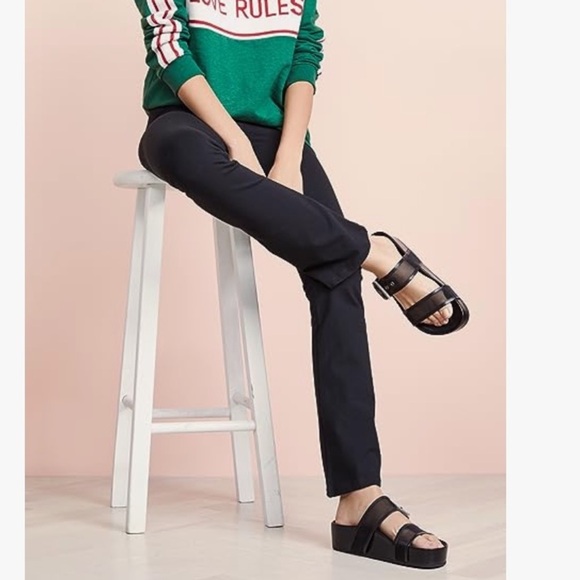 Yummie Jodi Boot Cut Cotton Stretch Shapewear Legging in Black Size S NWT - Picture 6 of 6